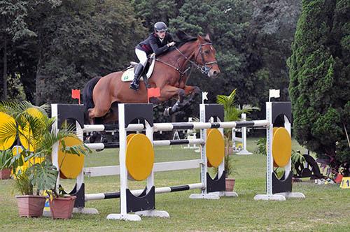 Marcelo Gozzi e Little Joe saltam para conquistar o bicampeonato paulista da categoria Júnior / Foto: Divulgação